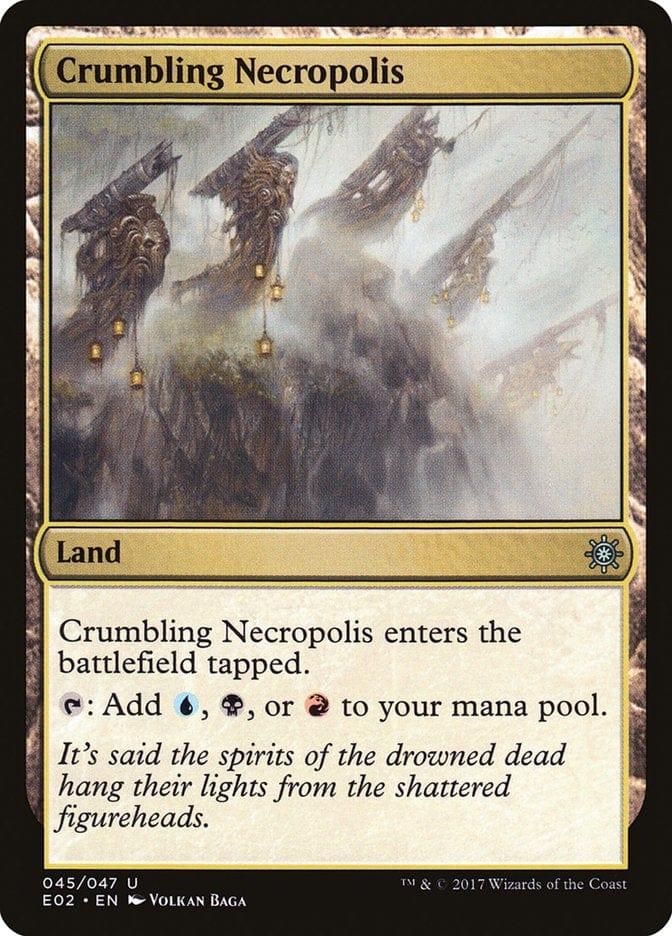 Magic: The Gathering MTG Single Crumbling Necropolis [Explorers of Ixalan]