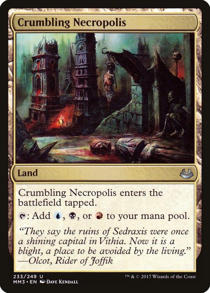 Magic: The Gathering MTG Single Crumbling Necropolis [Modern Masters 2017]