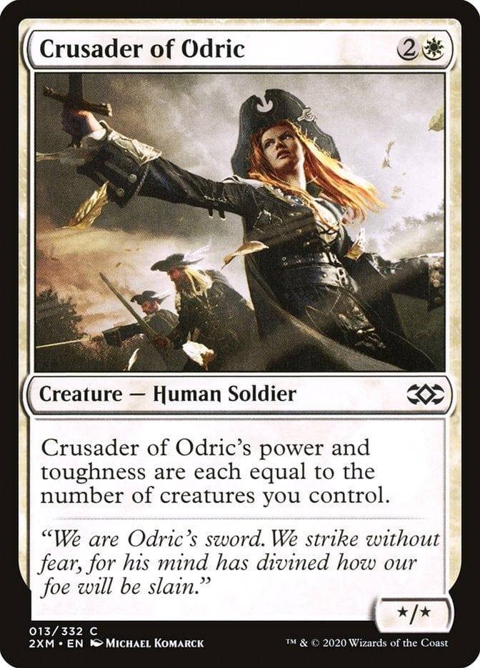 Magic: The Gathering MTG Single Crusader of Odric [Double Masters]