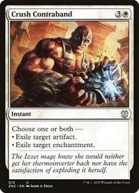 Magic: The Gathering MTG Single Crush Contraband [Zendikar Rising Commander]