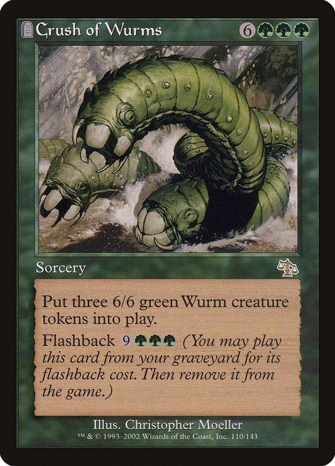 Magic: The Gathering MTG Single Crush of Wurms [Judgment]