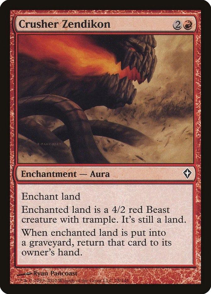 Magic: The Gathering MTG Single Crusher Zendikon [Worldwake]