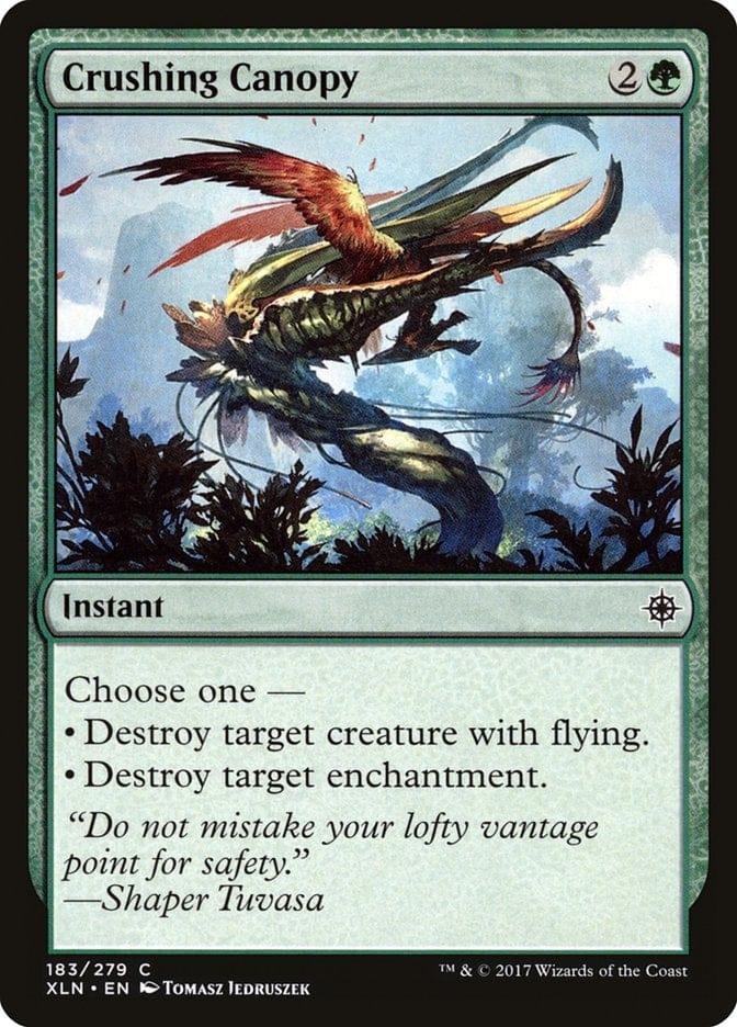 Magic: The Gathering MTG Single Crushing Canopy [Ixalan]