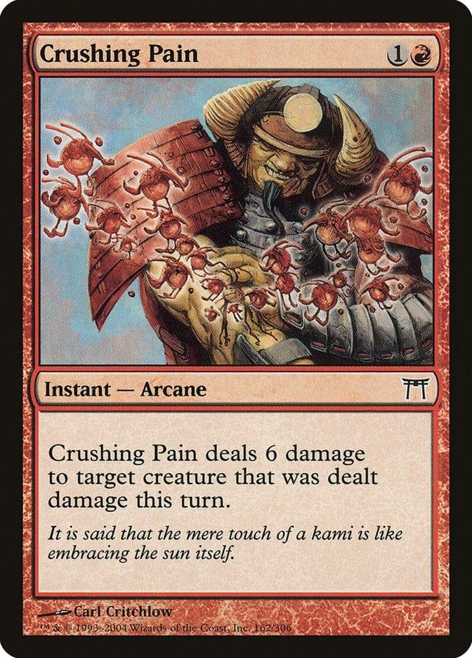 Magic: The Gathering MTG Single Crushing Pain [Champions of Kamigawa]
