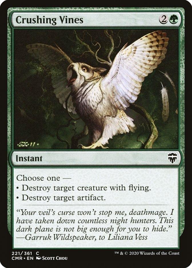 Magic: The Gathering MTG Single Crushing Vines [Commander Legends]