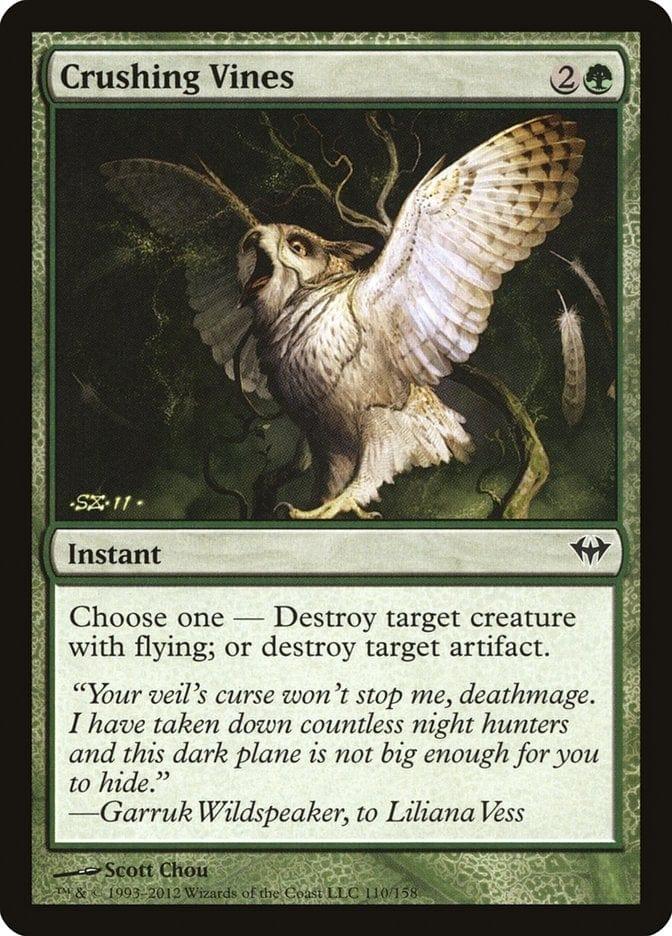Magic: The Gathering MTG Single Crushing Vines [Dark Ascension]