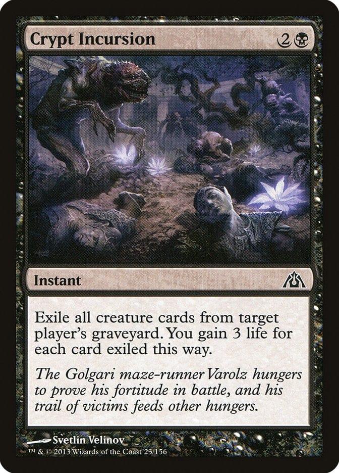 Magic: The Gathering MTG Single Crypt Incursion [Dragon's Maze]
