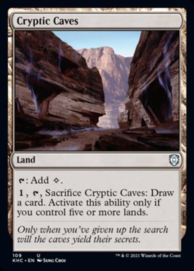Magic: The Gathering MTG Single Cryptic Caves [Kaldheim Commander]