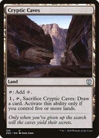 Magic: The Gathering MTG Single Cryptic Caves [Zendikar Rising Commander]