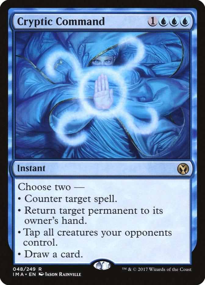Magic: The Gathering MTG Single Cryptic Command [Iconic Masters]