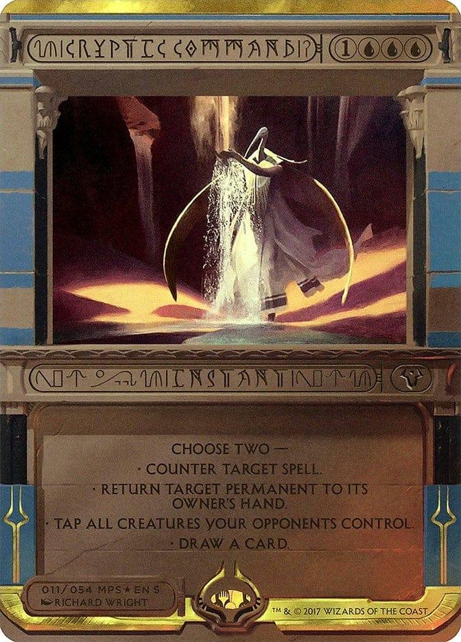 Magic: The Gathering MTG Single Cryptic Command (Invocation) [Amonkhet Invocations]