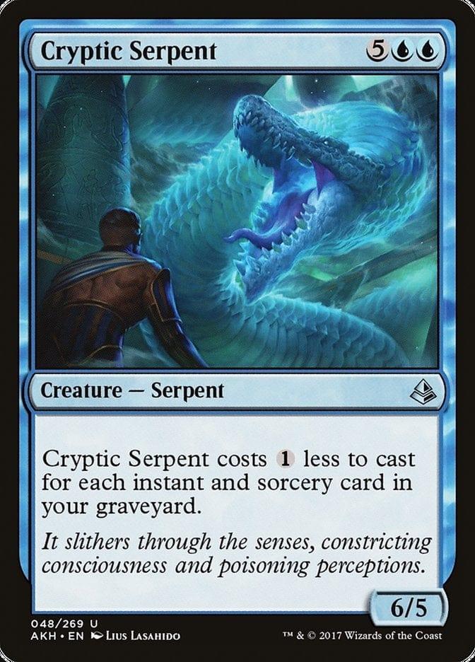 Magic: The Gathering MTG Single Cryptic Serpent [Amonkhet]