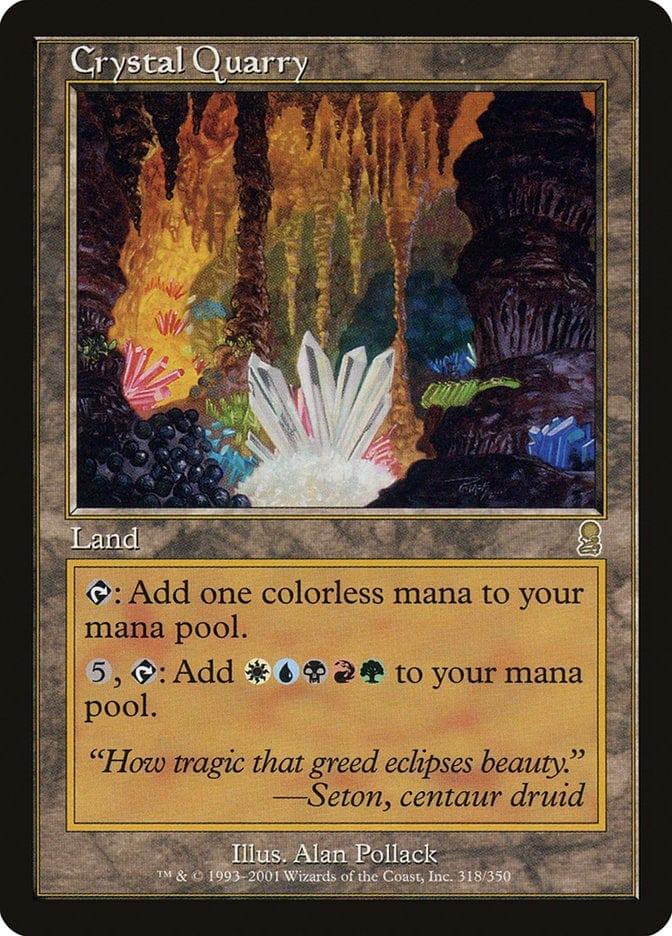 Magic: The Gathering MTG Single Crystal Quarry [Odyssey]