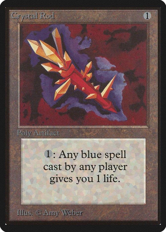 Magic: The Gathering MTG Single Crystal Rod [Limited Edition Beta]
