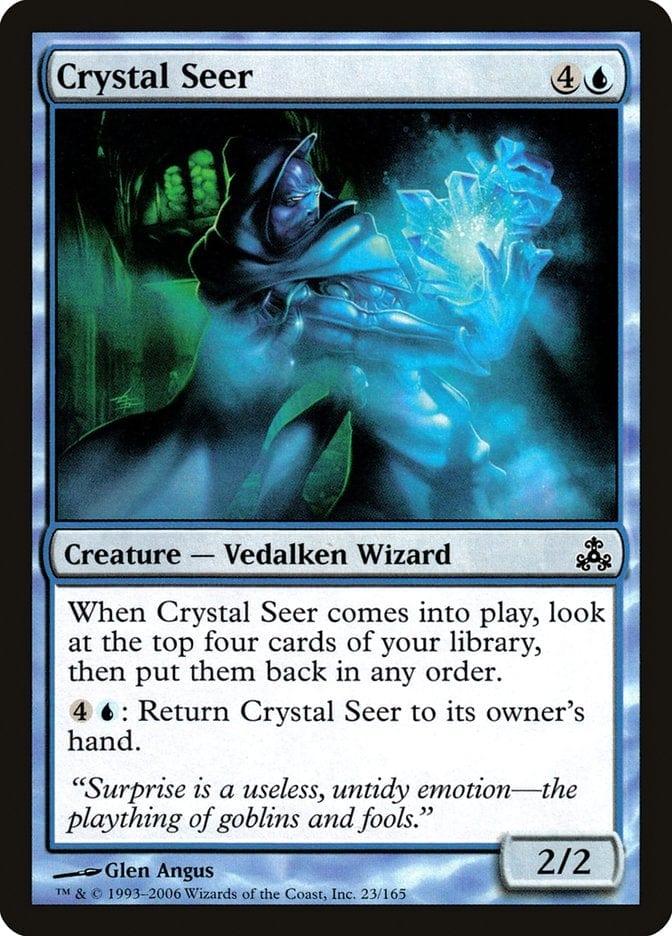 Magic: The Gathering MTG Single Crystal Seer [Guildpact]