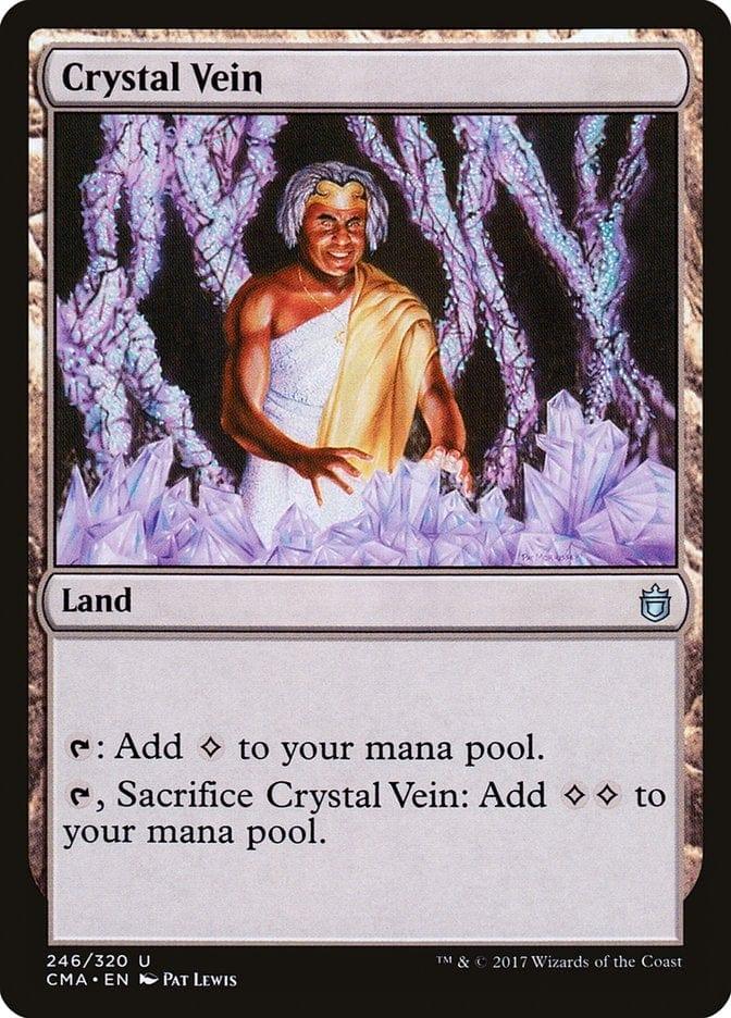 Magic: The Gathering MTG Single Crystal Vein [Commander Anthology]