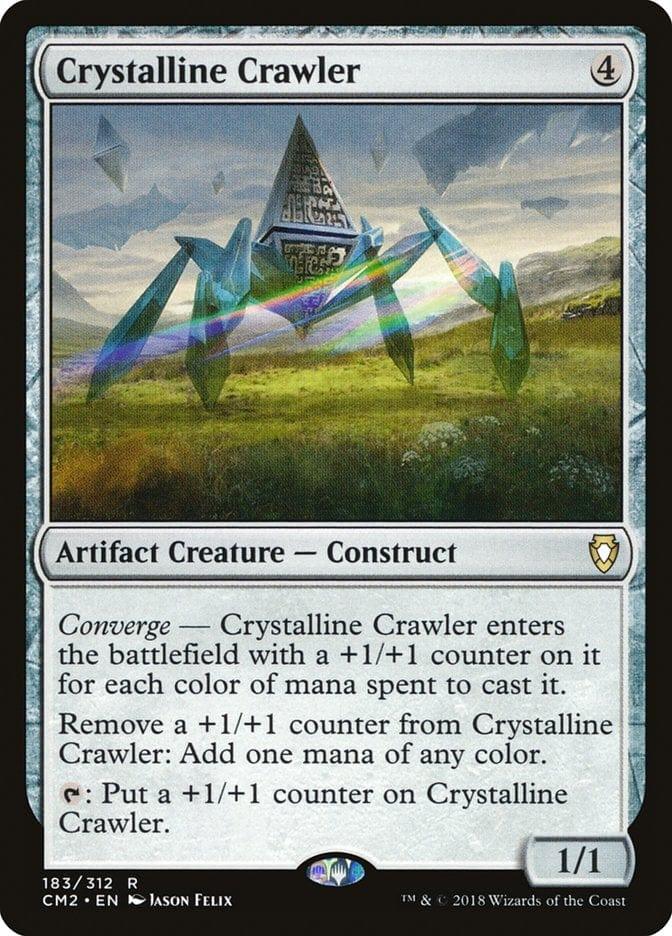 Magic: The Gathering MTG Single Crystalline Crawler [Commander Anthology Volume II]