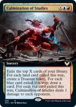 Magic: The Gathering MTG Single Culmination of Studies (Extended) [Strixhaven: School of Mages]