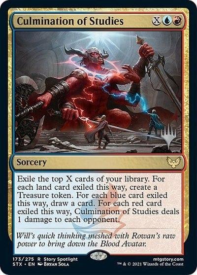 Magic: The Gathering MTG Single Culmination of Studies (Promo Pack) [Strixhaven: School of Mages Promos]