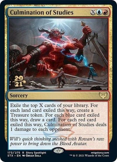Magic: The Gathering MTG Single Culmination of Studies [Strixhaven: School of Mages Prerelease Promos]