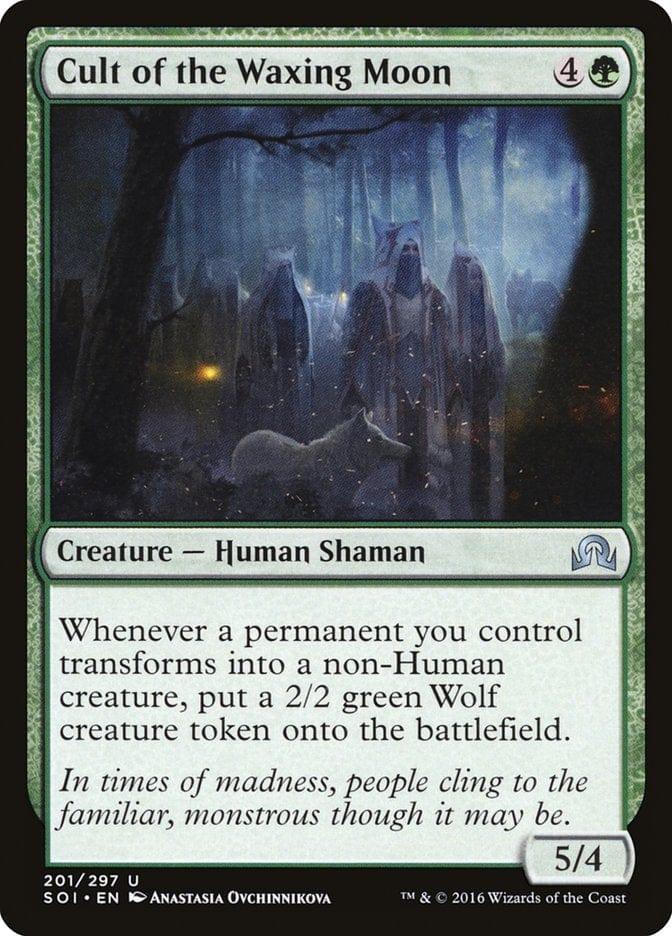 Magic: The Gathering MTG Single Cult of the Waxing Moon [Shadows over Innistrad]