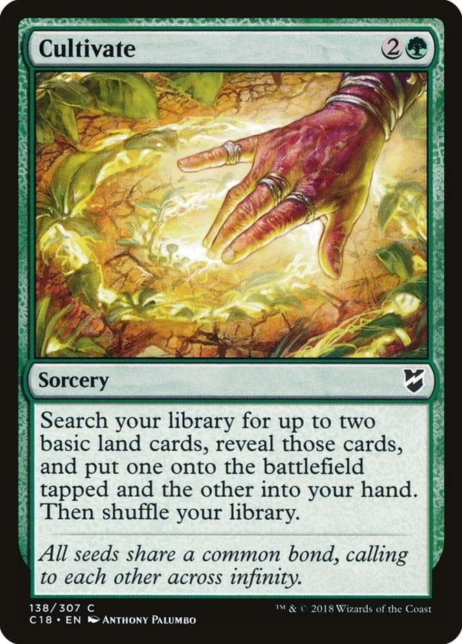 Magic: The Gathering MTG Single Cultivate [Commander 2018]
