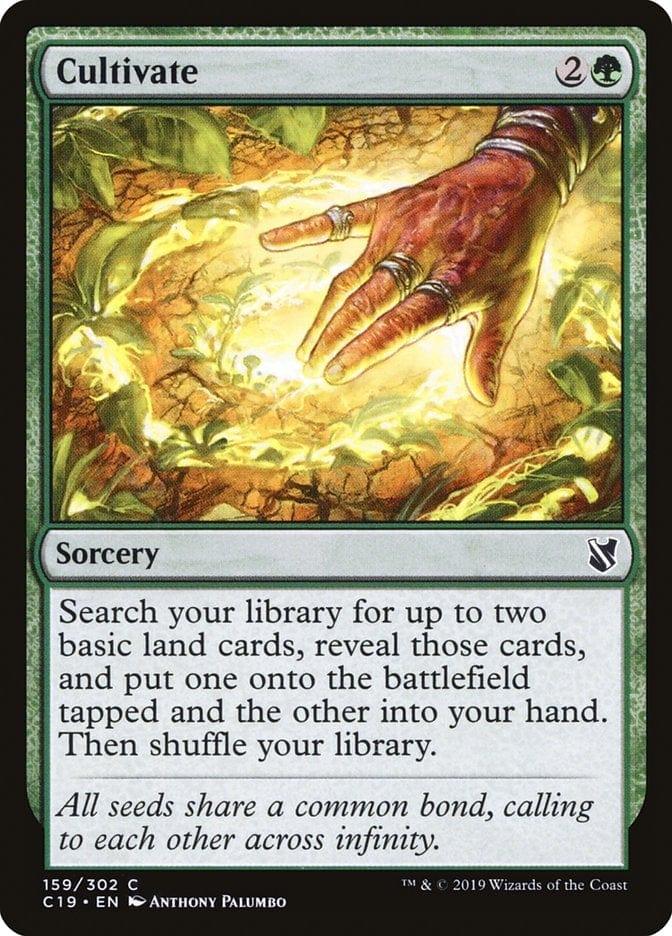 Magic: The Gathering MTG Single Cultivate [Commander 2019]