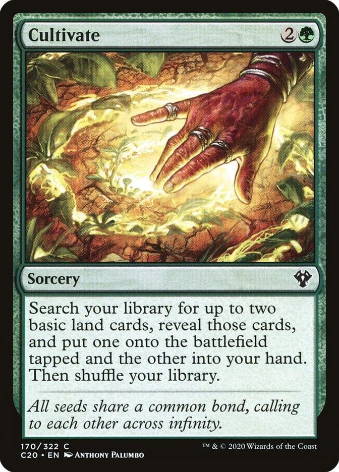 Magic: The Gathering MTG Single Cultivate [Commander 2020]
