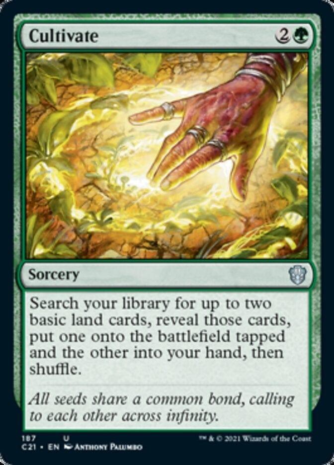 Magic: The Gathering MTG Single Cultivate [Commander 2021]