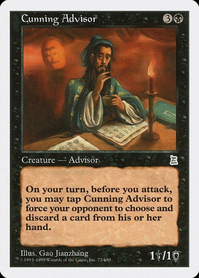 Magic: The Gathering MTG Single Cunning Advisor [Portal Three Kingdoms]