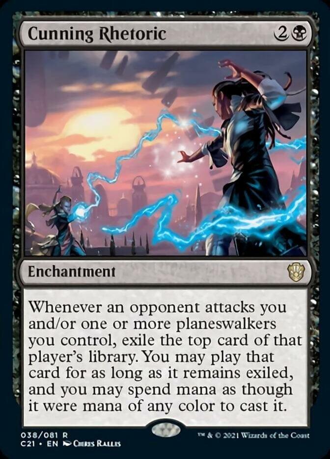 Magic: The Gathering MTG Single Cunning Rhetoric [Commander 2021]