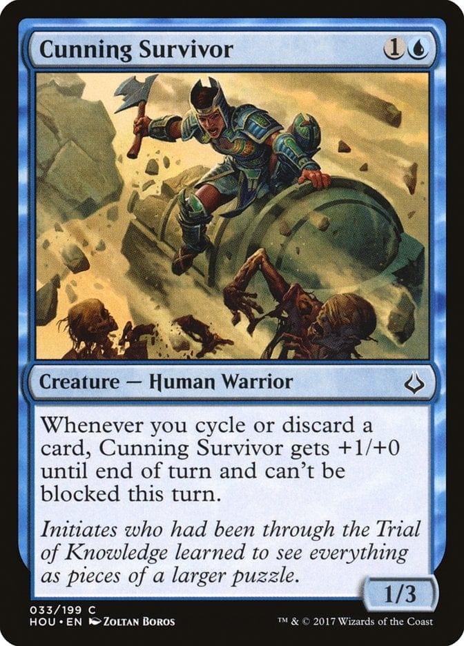 Magic: The Gathering MTG Single Cunning Survivor [Hour of Devastation]