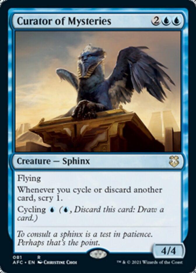 Magic: The Gathering MTG Single Curator of Mysteries [Dungeons & Dragons: Adventures in the Forgotten Realms Commander]
