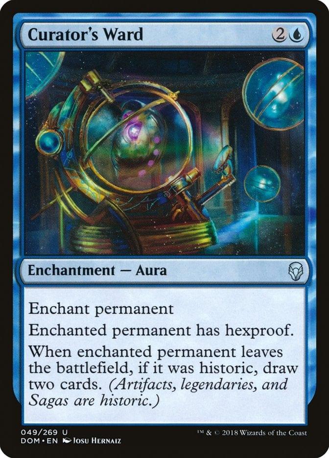 Magic: The Gathering MTG Single Curator's Ward [Dominaria]