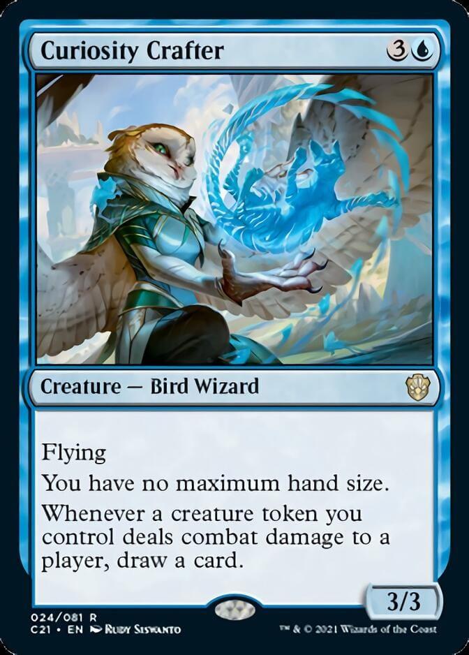 Magic: The Gathering MTG Single Curiosity Crafter [Commander 2021]