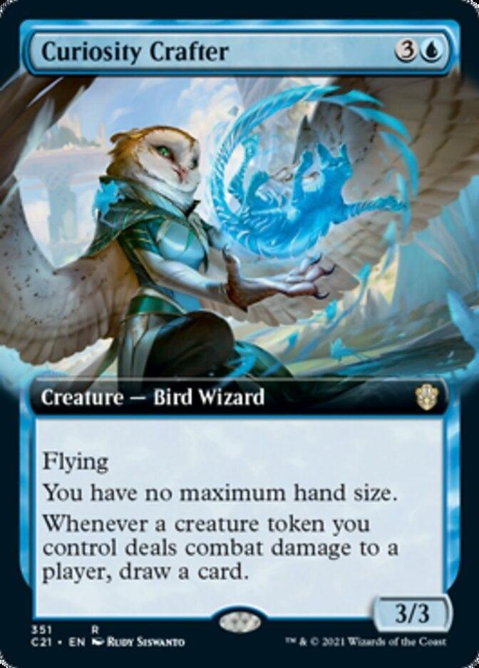 Magic: The Gathering MTG Single Curiosity Crafter (Extended) [Commander 2021]