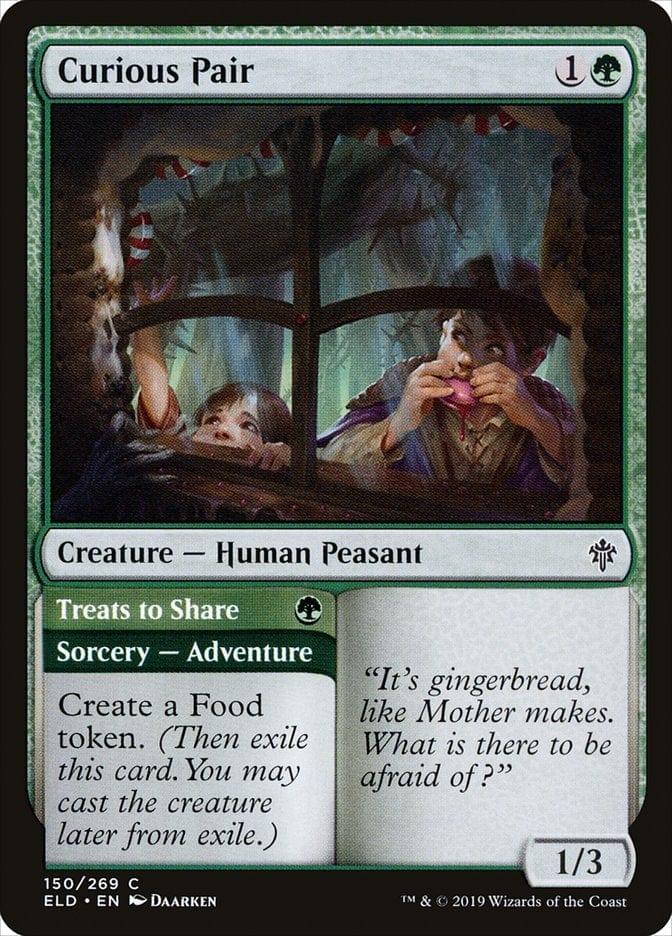 Magic: The Gathering MTG Single Curious Pair // Treats to Share [Throne of Eldraine]
