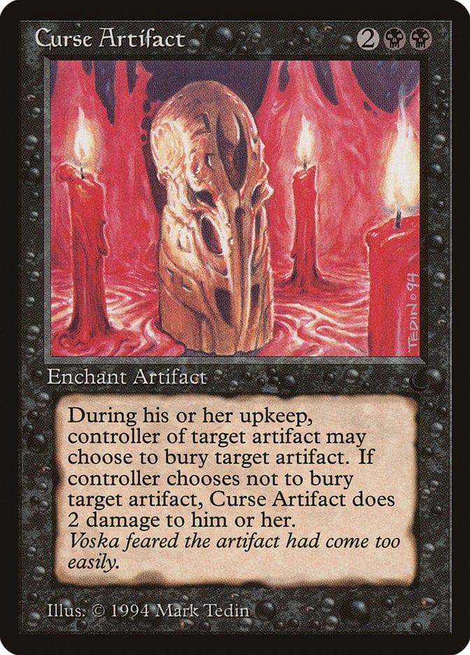 Magic: The Gathering MTG Single Curse Artifact [The Dark]