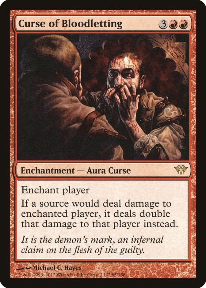Magic: The Gathering MTG Single Curse of Bloodletting [Dark Ascension]