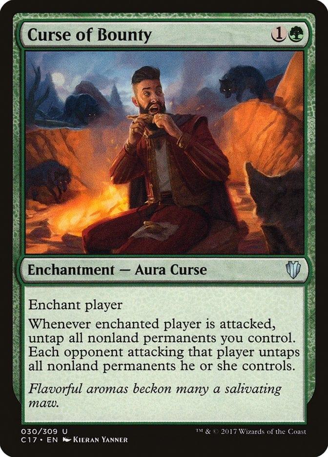 Magic: The Gathering MTG Single Curse of Bounty [Commander 2017]
