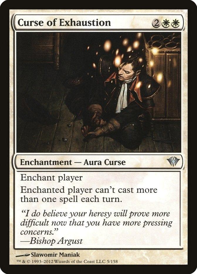 Magic: The Gathering MTG Single Curse of Exhaustion [Dark Ascension]