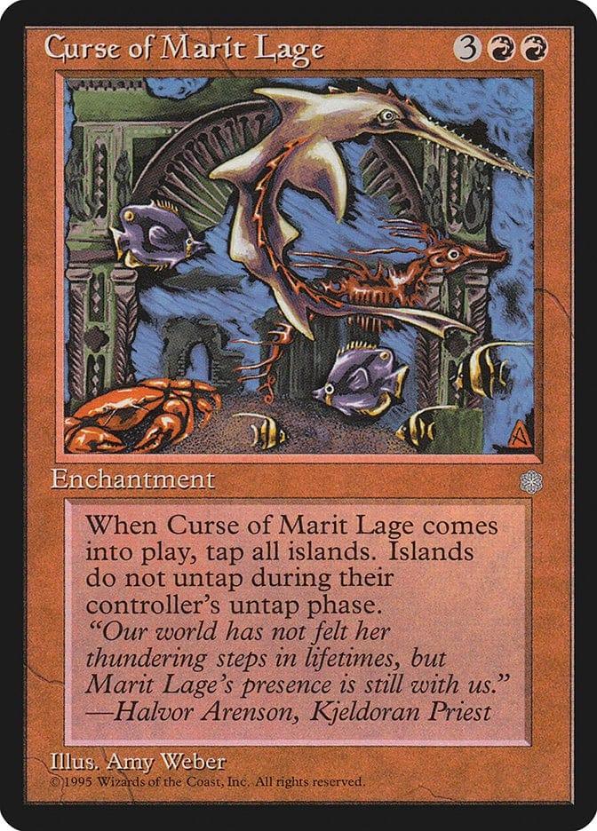 Magic: The Gathering MTG Single Curse of Marit Lage [Ice Age]
