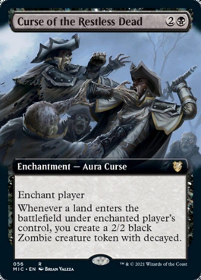 Magic: The Gathering MTG Single Curse of the Restless Dead (Extended) [Innistrad: Midnight Hunt Commander]