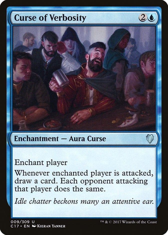 Magic: The Gathering MTG Single Curse of Verbosity [Commander 2017]