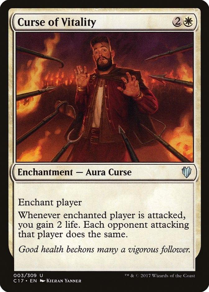 Magic: The Gathering MTG Single Curse of Vitality [Commander 2017]