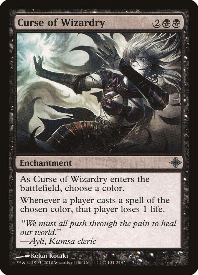 Magic: The Gathering MTG Single Curse of Wizardry [Rise of the Eldrazi]