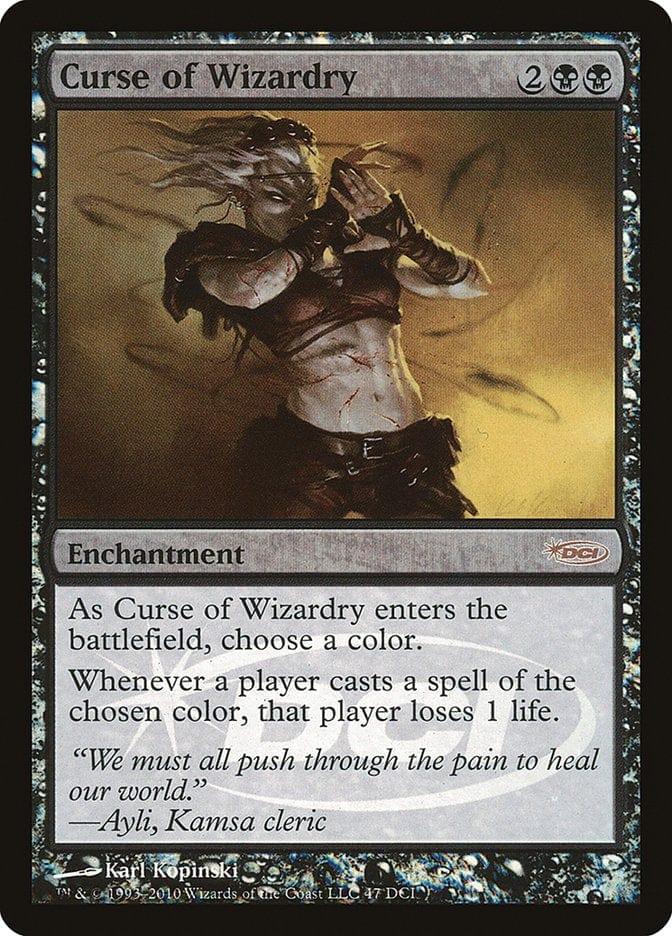 Magic: The Gathering MTG Single Curse of Wizardry [Wizards Play Network 2010]
