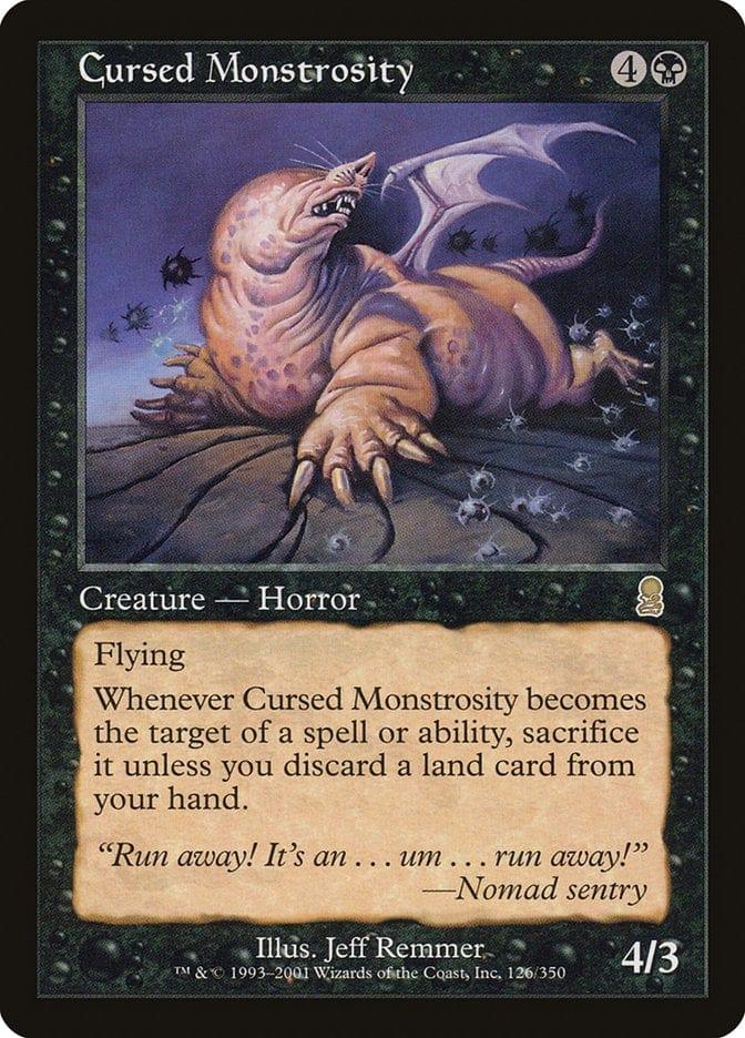 Magic: The Gathering MTG Single Cursed Monstrosity [Odyssey]