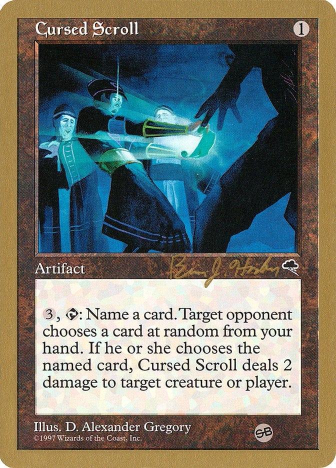 Magic: The Gathering MTG Single Cursed Scroll [World Championship Decks 1998]