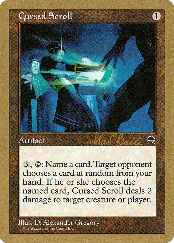 Magic: The Gathering MTG Single Cursed Scroll [World Championship Decks 1999]